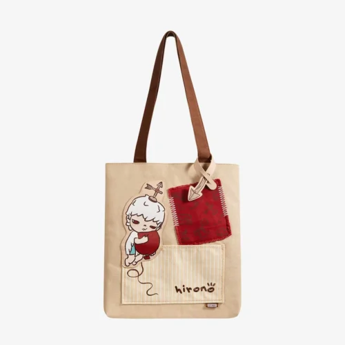 Hirono Mime Series-Canvas Messenger Bag