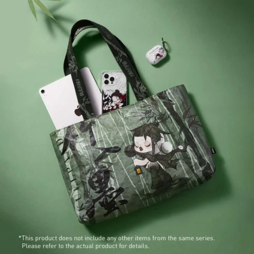 SKULLPANDA The Ink Plum Blossom Series-Tote Bag -Blind Box World 20231123 203126 133557 1200x1200