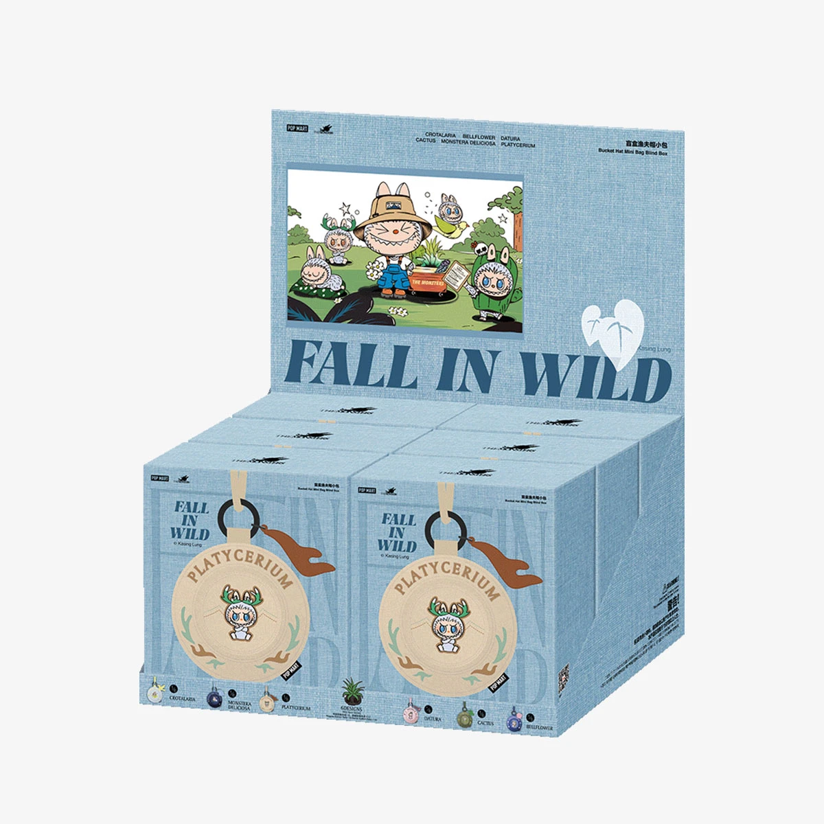 THE MONSTERS FALL IN WILD SERIES-Bucket Hat Mini Bag Blind Box 9 THE MONSTERS FALL IN WILD SERIES-Bucket Hat Mini Bag Blind Box - Image 9