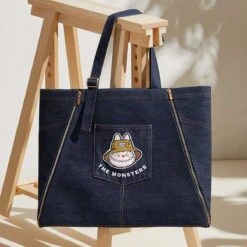 THE MONSTERS FALL IN WILD SERIES-Denim Apron Bag -Blind Box World 20240412 094117 015120 1200x1200