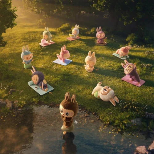 THE MONSTERS Lazy Yoga Series Figures -Blind Box World 20240806 091407 542268 9 1 1200x1200