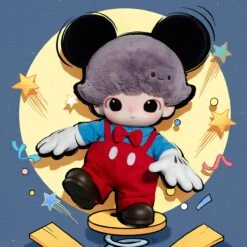 DIMOO WORLD × DISNEY Series-Mickey Vinyl Plush Bag -Blind Box World 20250318 162938 017736 2 1200x1200