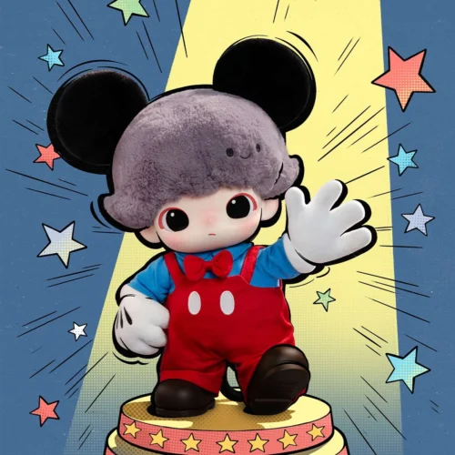 DIMOO WORLD × DISNEY Series-Mickey Vinyl Plush Bag -Blind Box World 20250318 162938 343863 3 1200x1200