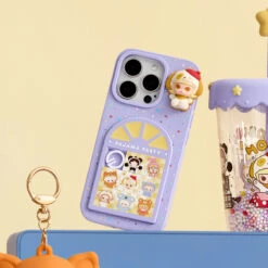 POP BEAN Pajama Party Sliding Hole Phone Case -Blind Box World 20250416 113434 515481 3 1200x1200
